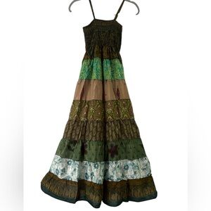Junglee Billee Smocked Maxi Dress NWT